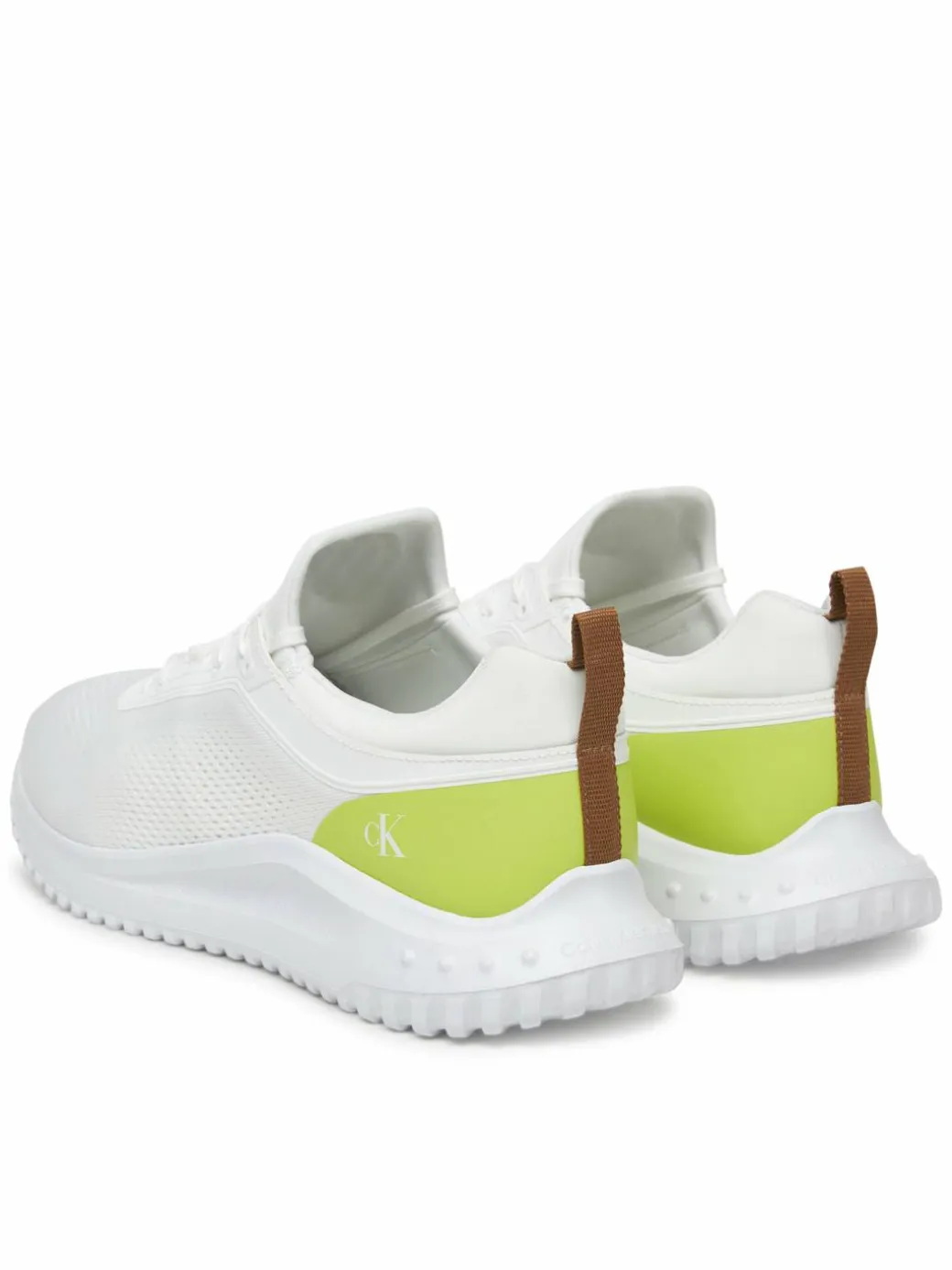 Sneakers Eva Runner Tech Knit YM0YM01293 Bianco