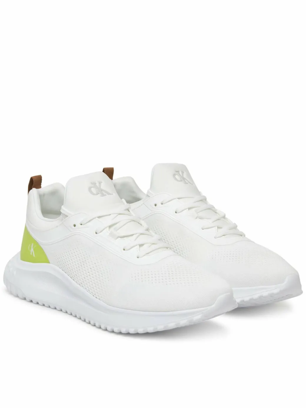 Sneakers Eva Runner Tech Knit YM0YM01293 Bianco