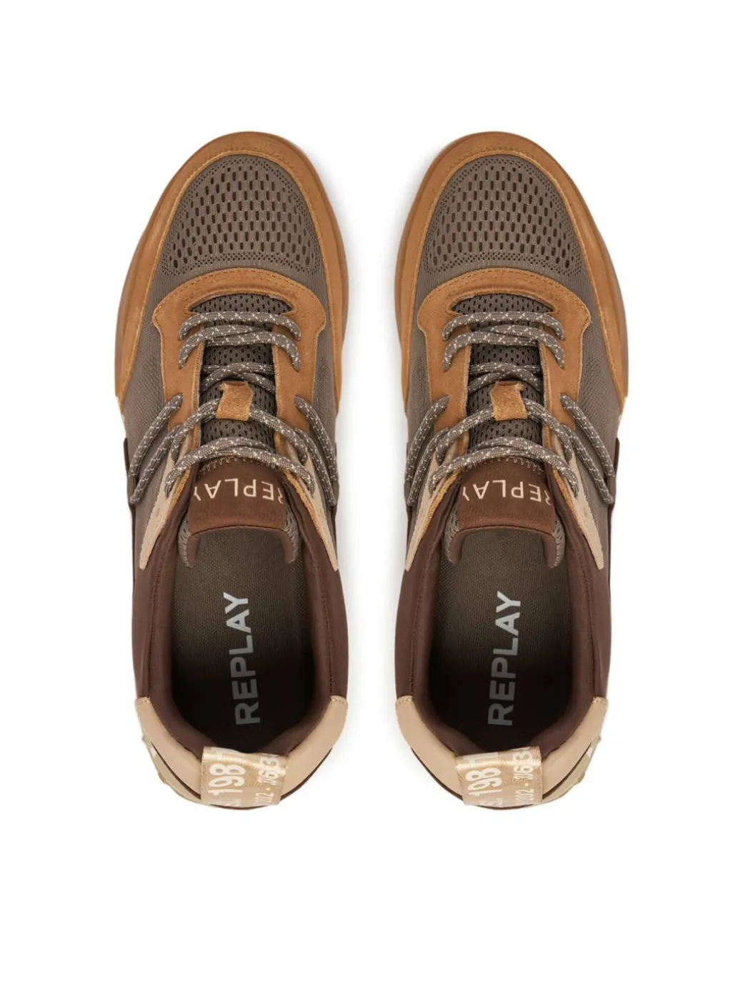 Sneakers GMS1P .000.C0072L Marrone