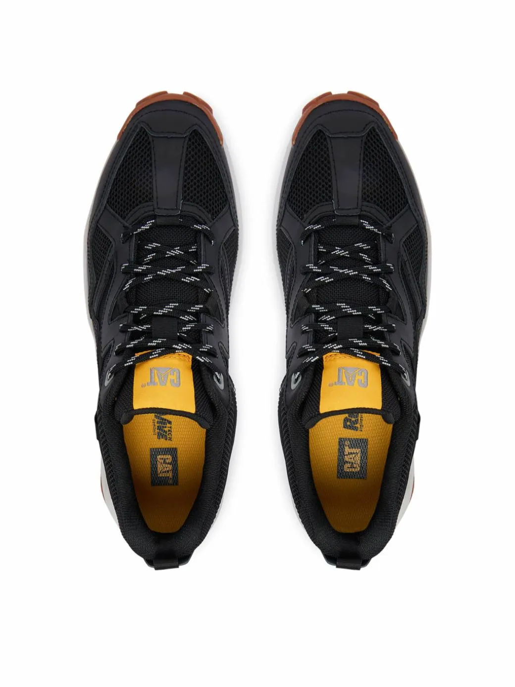 Sneakers Grapple Leather Mesh P726658 Nero