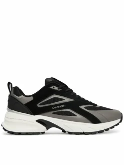 Sneakers Hike Runner Ck Stripe Mix Ny-Su HM0HM02220 Nero