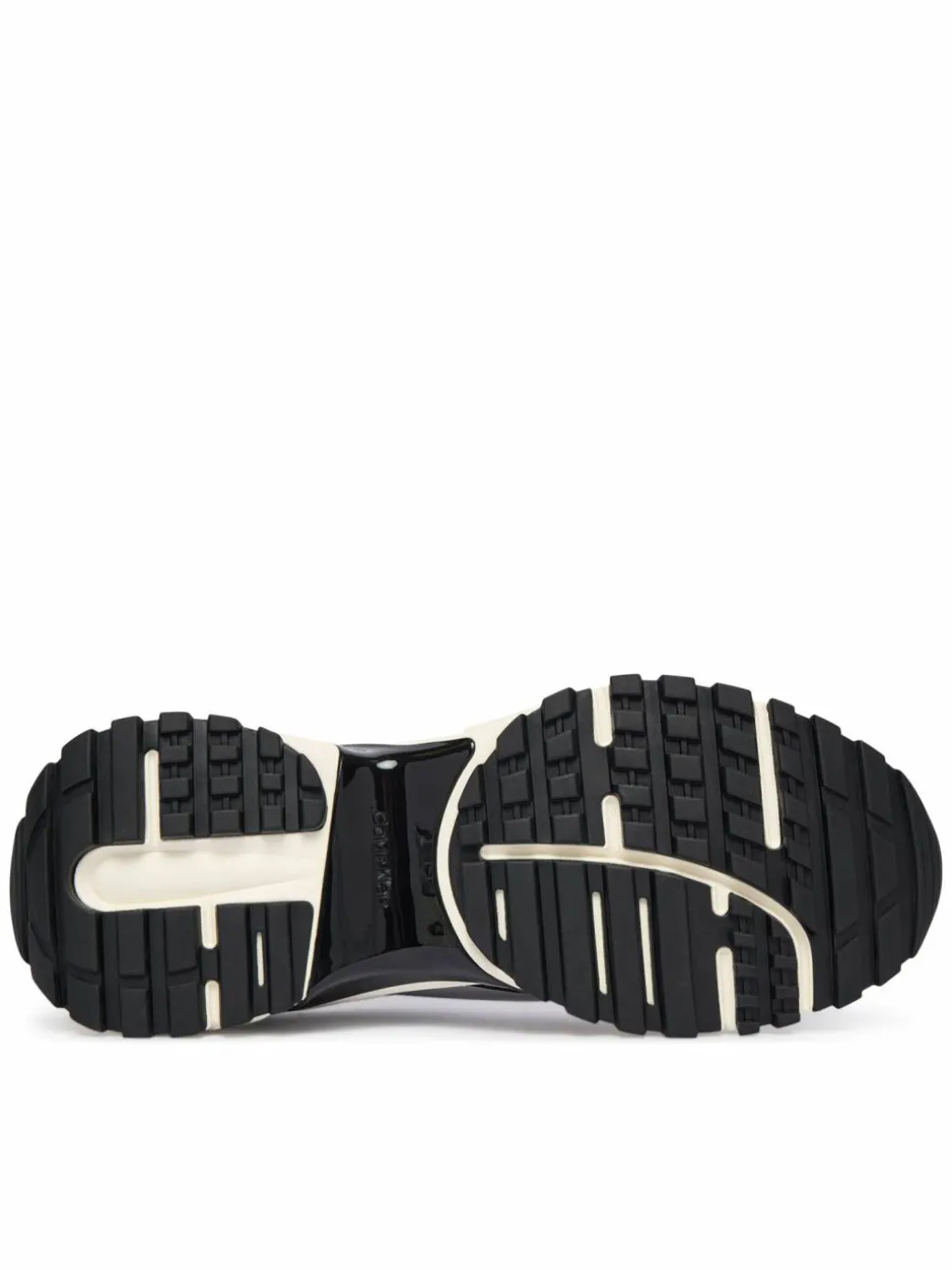 Sneakers Hike Runner Laceup Mesh Mix Met YM0YM01402 Argento