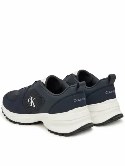 Sneakers Hike Runner Lace Up Su Mesh HM0HM02448 Blu scuro