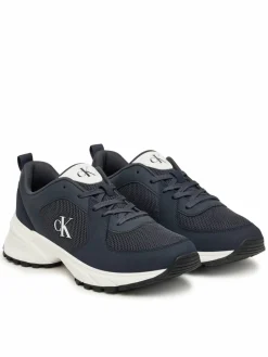 Sneakers Hike Runner Lace Up Su Mesh HM0HM02448 Blu scuro