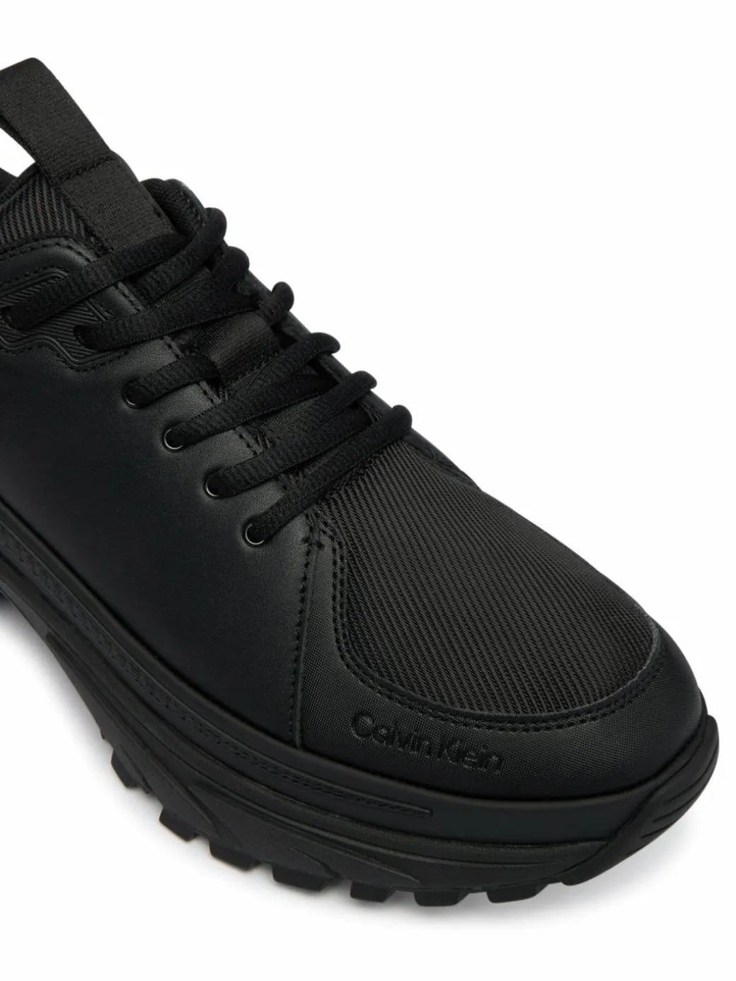 Sneakers Hike Runner Laceup Tech Mix YM0YM01417 Nero