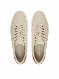 Sneakers Low Prof Cupsole Emb Lth HM0HM02124 Beige