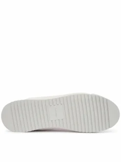 Sneakers Low Pro Runner Mix Mat HM0HM02208 Bianco