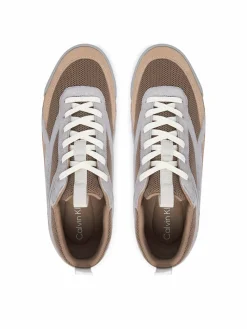 Sneakers Low Pro Runner Mix Mat HM0HM02208 Marrone