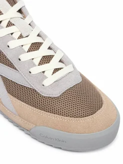 Sneakers Low Pro Runner Mix Mat HM0HM02208 Marrone