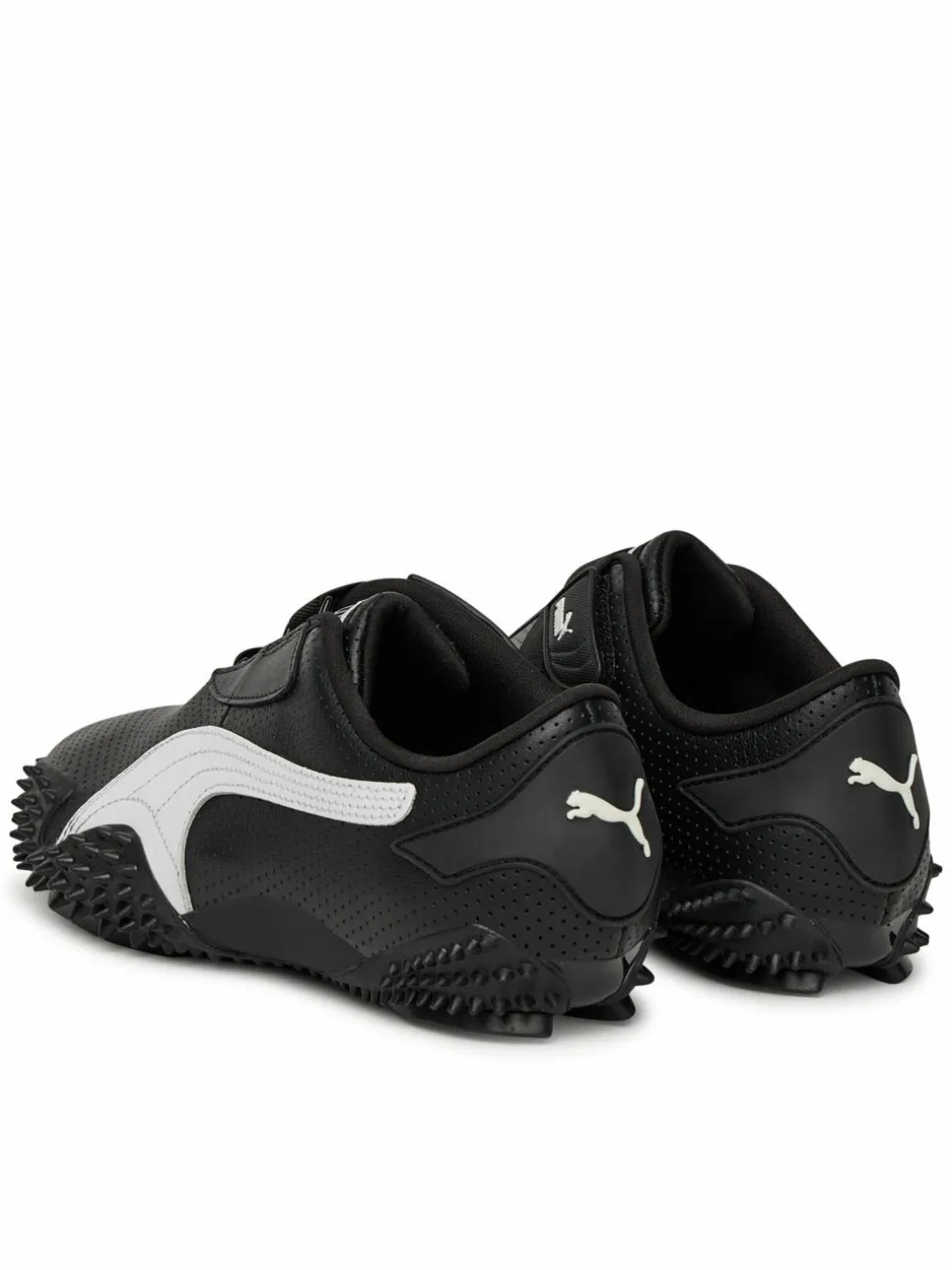 Sneakers Mostro Perforated Leather 397331 02 Nero