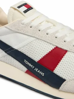 Sneakers Retro Runner Archive Open Mesh EM0EM01715 Bianco