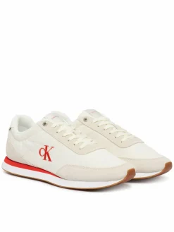 Sneakers Retro Runner Ess Mix Mat YM0YM01361 Beige