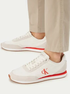 Sneakers Retro Runner Ess Mix Mat YM0YM01361 Beige