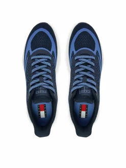 Sneakers Runner Knitted EM0EM01713 Blu
