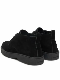 Sneakers Text Rubber Desert Boot Su HM0HM01978 Nero