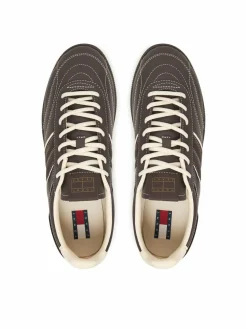 Sneakers The Greenwich Edge Stitching EM0EM01708 Marrone