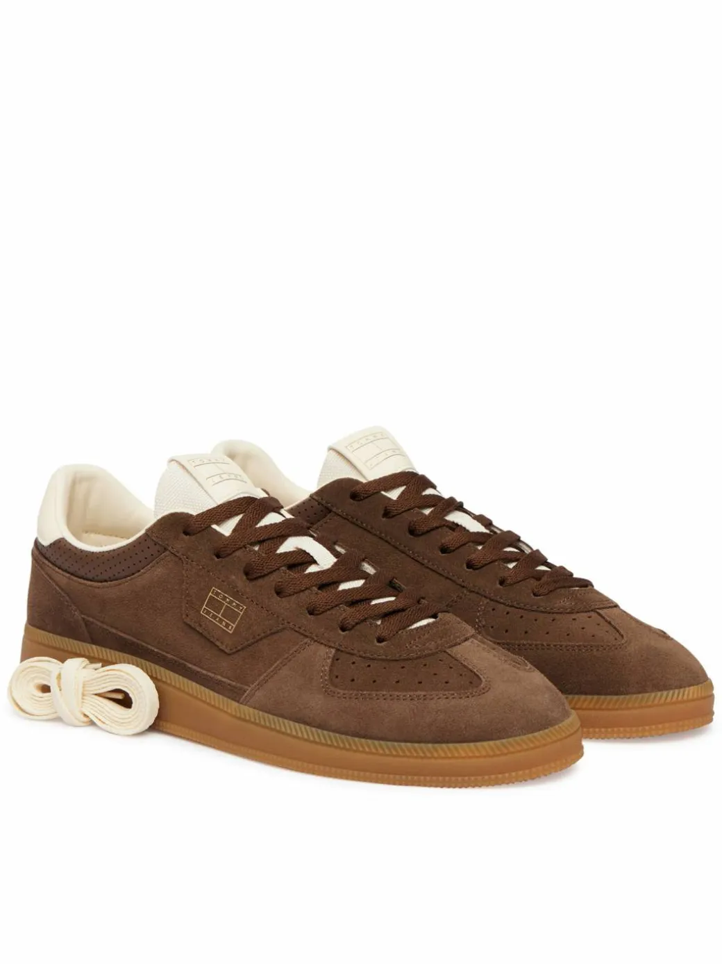 Sneakers The Greenwich Edge Suede EM0EM01732 Marrone scuro