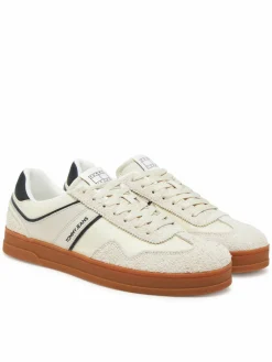 Sneakers The Greenwich Mix Media EM0EM01606 Beige