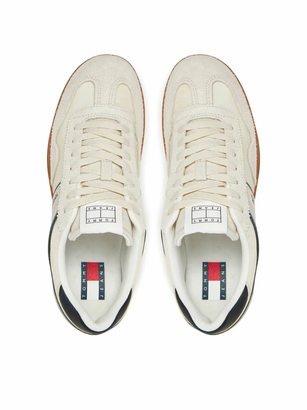 Sneakers The Greenwich Mix Media EM0EM01606 Beige
