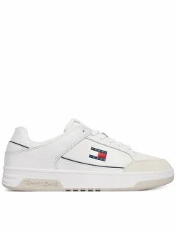 Sneakers Tjm Cupsole Leather EM0EM01660 Bianco