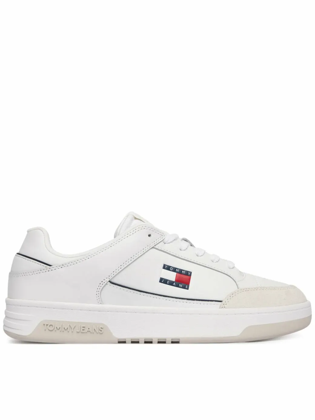 Sneakers Tjm Cupsole Leather EM0EM01660 Bianco