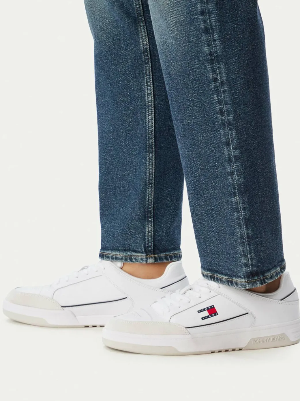 Sneakers Tjm Cupsole Leather EM0EM01660 Bianco