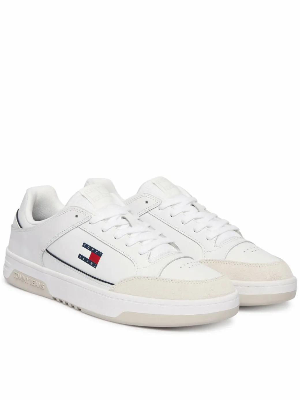 Sneakers Tjm Cupsole Leather EM0EM01660 Bianco