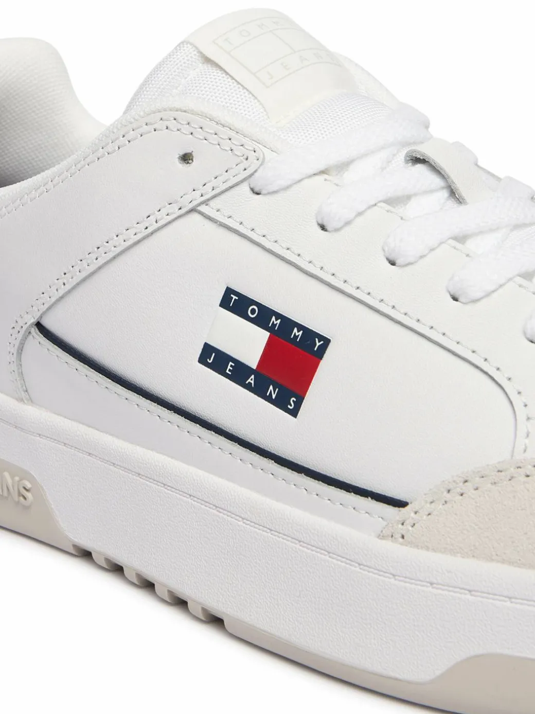 Sneakers Tjm Cupsole Leather EM0EM01660 Bianco