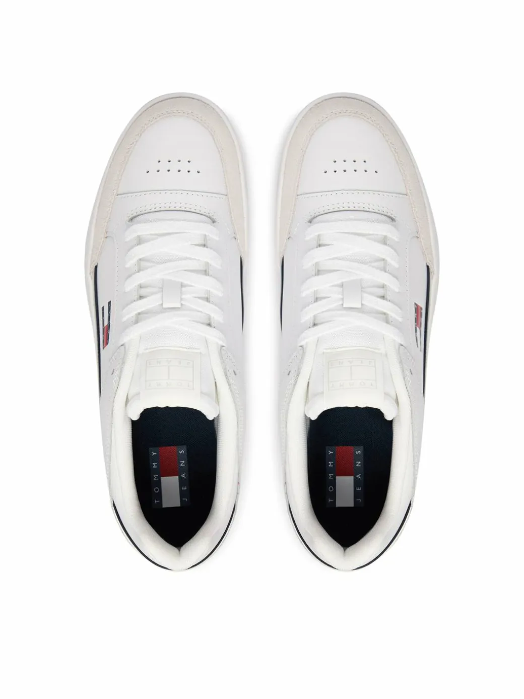 Sneakers Tjm Cupsole Leather EM0EM01660 Bianco