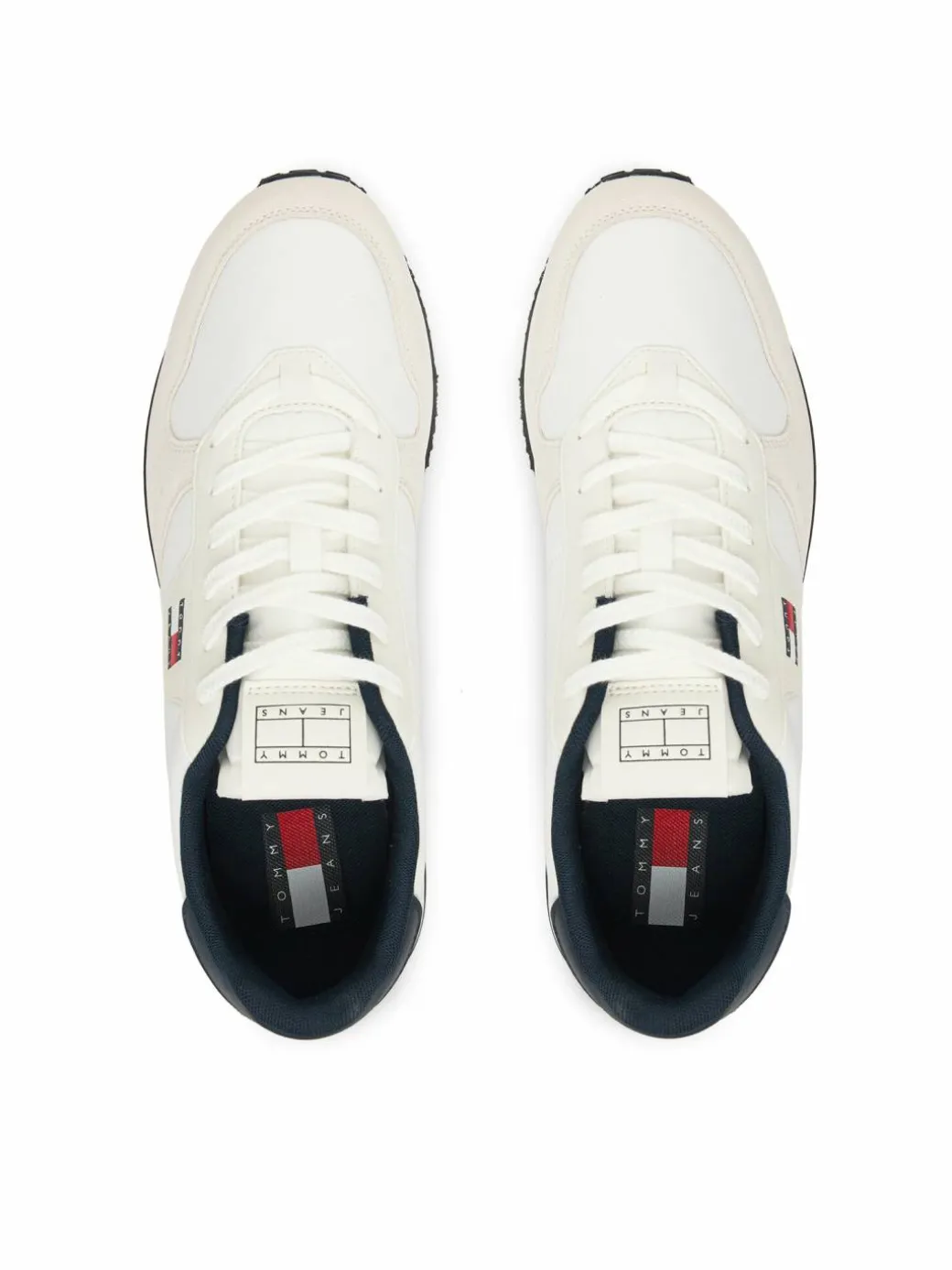 Sneakers Tjm Eva Runner Leather EM0EM01649 Bianco
