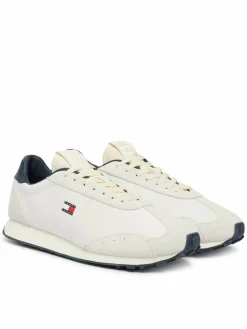 Sneakers Tjm Retro Runner Archive Mix Mat EM0EM01763 Beige chiaro