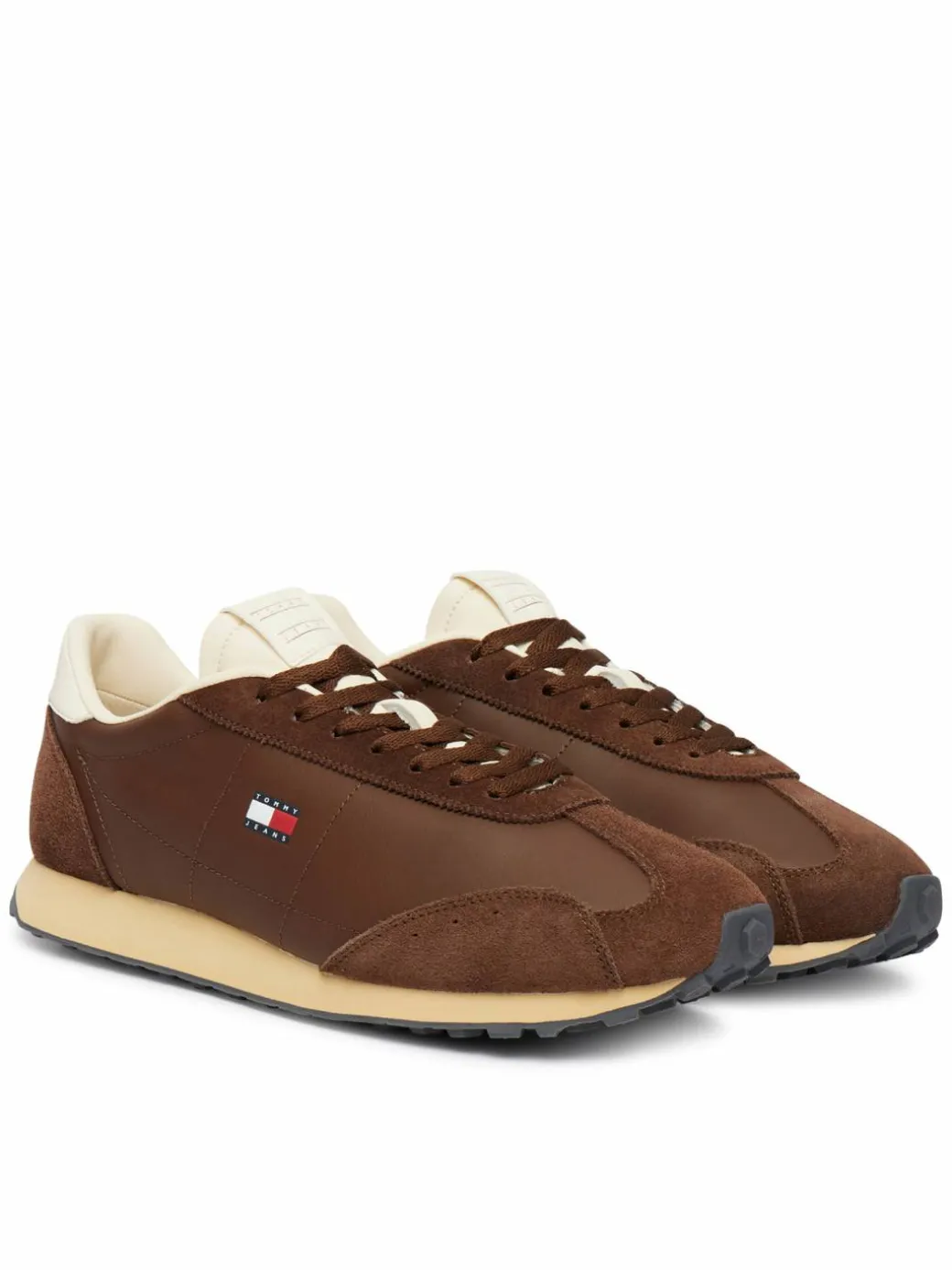 Sneakers Tjm Retro Runner Archive Mix Mat EM0EM01763 Marrone